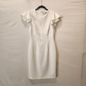 Antonio Melani, White Dress, Size 4